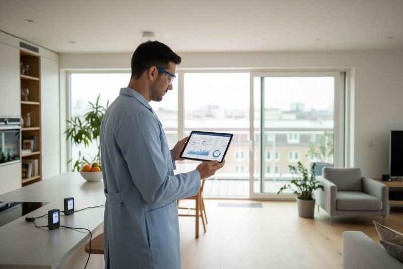 Local Home Air Quality Testing pros at work